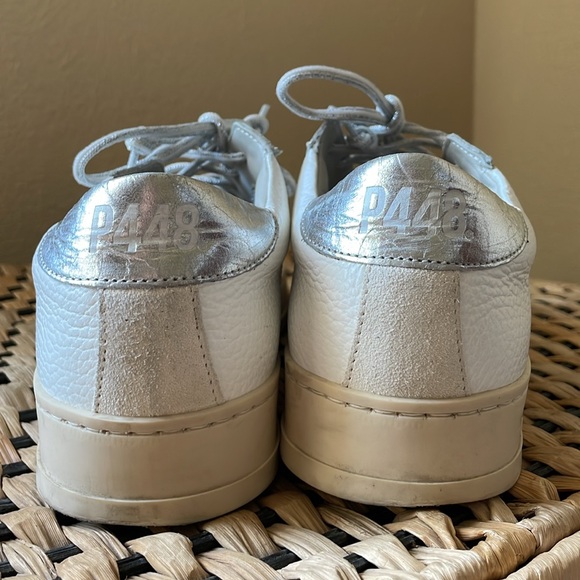 P448 made in Italy Jack Dakar perforated low top sneaker - Picture 9 of 15